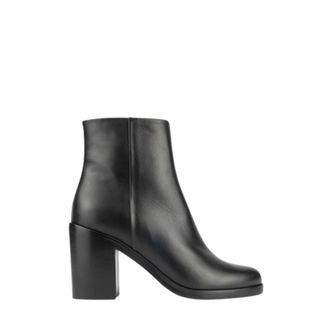 Atelier Content Heeled Boots, female, Black, Size: 11 US Black Doo Stylish Model