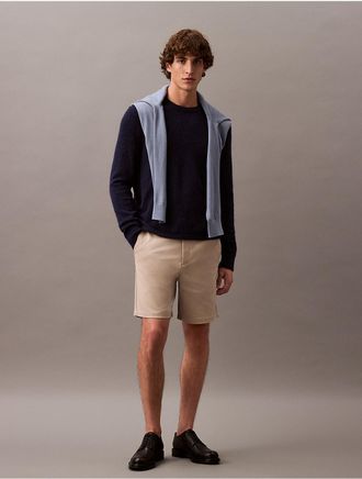 Calvin Klein Mens 7 Tech Stretch Short - Brown - 29