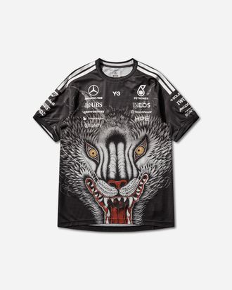 Yohji Yamamoto Mercedes-AMG Petronas Formula 1 Team Driver Shortsleeve Jersey Black