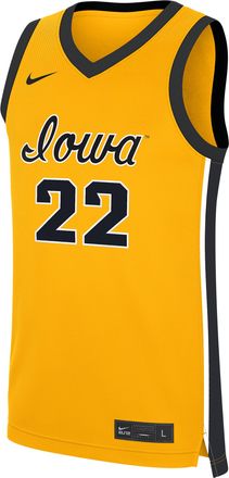 Nike Caitlin Clark Iowa Replica Nike Mens Dri-FIT College Basketball Jersey in Yellow | WBNJ0IE3J22-UZR