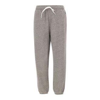 Polo Ralph Lauren Sweatpants, female, Gray, Size: L Pony-Embroidered Sweatpants