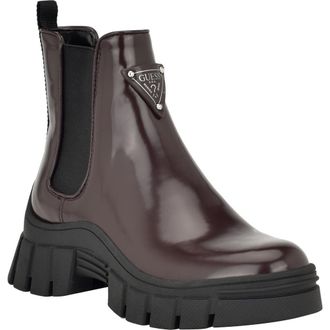 Guess Hestia Chelsea Boot in Dark Red at Nordstrom Rack, Size 8.5
