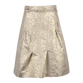 Max Mara Mujer, Faldas, Beige, Talla: S