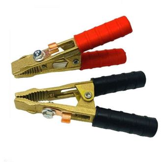 OEM Kit Profesional De 2 Piezas Para Pinzas De Bater&iacute;a O Cables De Arranque (+ Y -) - 250b - Lat&oacute;n - Crezuo