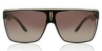 Carrera 22/S Polarized 2M2/LA Mens Sunglasses Black Size 63