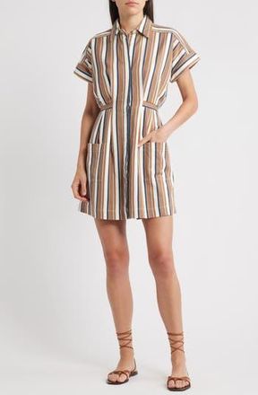 Cleobella Sable Stripe Shirtdress in Giatta Stripe at Nordstrom Rack, Size X-Small