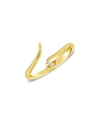 Sabrina Designs 14K 0.02 Ct. Tw. Diamond Snake Wrap Ring