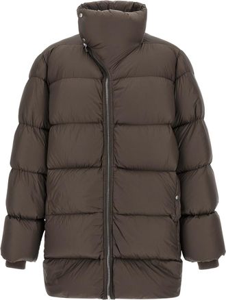 Rick Owens Brown Quilted Jacket