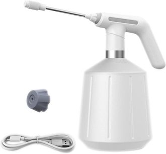 OEM Pulverizador El&eacute;ctrico Autom&aacute;tico Para Plantas De 2,5 L, Alimentado Por Usb, Pulverizador Desinfectante El&eacute;ctrico, Regadera Port&aacute;til - Blanco
