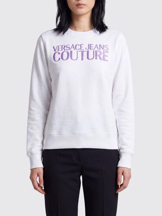 Versace Jeans Couture Cotton Sweatshirt with Logo