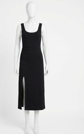 Z Supply Melbourne Midi Dress In Black