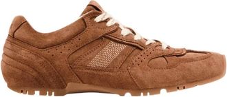 Alohas Tb. 56 Suede Sneakers - Dames - Sneakers - Bruin - 38 EU - Katoen - Schoenen
