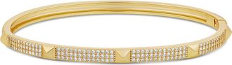 SHYMI Pave Studded 3-Row Bangle in Gold at Nordstrom