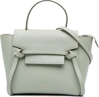 Celine Pre-owned Celine Nano Grained Calfskin Belt Bag Ladies U-SL-0168