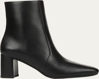 Vince Tegan Leather Ankle Boots