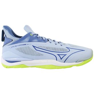 Mizuno Wave Mirage 4 Womens Blue Handball Shoes - Light Blue - Size UK 9.5