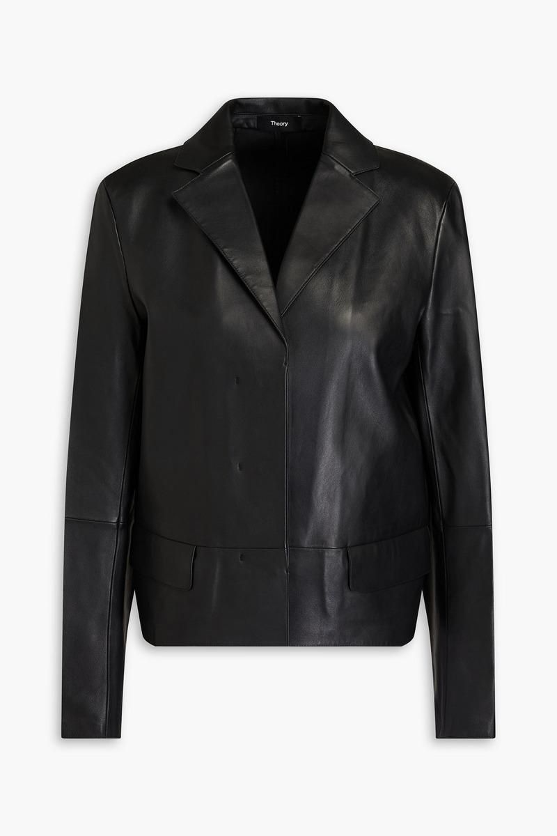 SALE！Theyskens' Theory♪美シルエット★レザージャケット SALE！Theyskens' Theory♪美シルエット☆レザージャケット