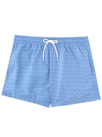 Missoni Multicolor Zigzag Pattern Side Pockets Shorts