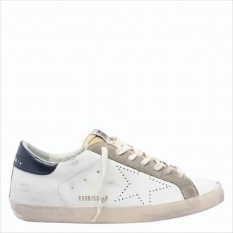 Golden Goose Low-Top Sneakers With Vintage Perforated Star Design