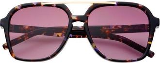 Freyrs Eyewear Spencer Aviator Sunglasses in Lavender at Nordstrom