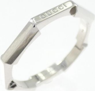 Gucci White Gold (18K) Band Ring (Pre-Owned)