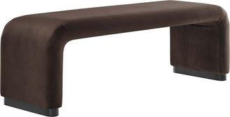 ModWay Koda Performance Velvet Waterfall Long Bench