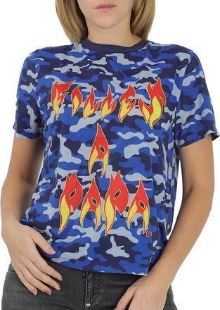 Filles A Papa Ladies Blue Amo W Filles A Papa T-Shirt