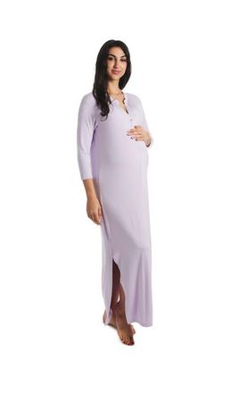 Everly Grey Juliana Maternity/Nursing Dress in Lavender at Nordstrom, Size X-Large