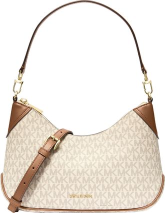 Michael Kors Shoulder Bags - Md Conv Pouchette Xbody - creme - Shoulder Bags for ladies