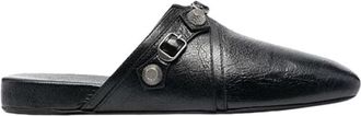 Balenciaga Cosy Mules - Dames - Slip ons - Zwart - 39 EU - Leer - Schoenen