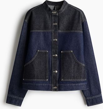 H&M Jeansjacke - Blue