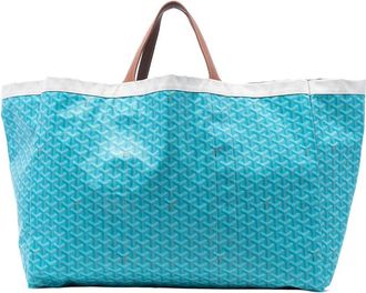 Goyard Pre-owned Goyard Goyardine Reversible Belharra Tote 2BAEOCSJAUN2XL4B