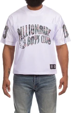 Billionaire Boys Club Parks Mesh Jersey in White at Nordstrom, Size Xx-Large