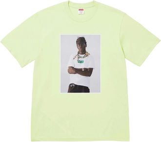 SUPREME Tops, Heren, Groen, S, Katoen, Classic T-shirt