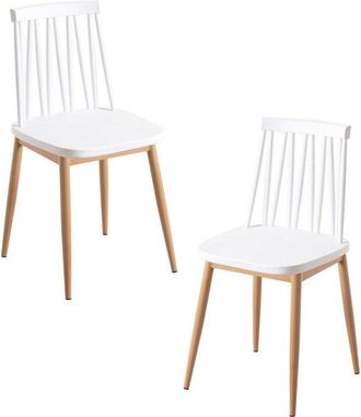 Regalos Miguel Packs Sillas Comedor - Pack 2 Sillas Tilba - Blanco