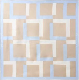 Max Mara Silky Scarves - Dames - Zijden sjaals - Beige - ONE Size - Accessoires