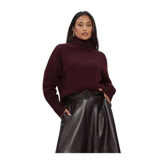 Suncoo Truien & Vesten, Dames, Rood, S, Wol, Pinto Sweater