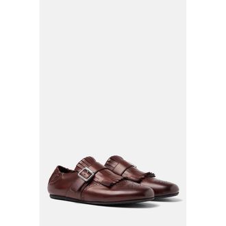 Scarosso Julian Monks in Cognac - Calf at Nordstrom, Size 41.5