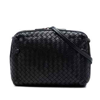 Bottega Veneta Pre-owned Cross Body Bags, female, Black, Size: ONE SIZE Pre-owned Nodini Shoulder Bag