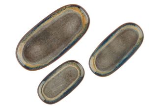 Bj&ouml;rn Borg Bandeja de servicio GENESIS - 3 piezas - Basalto