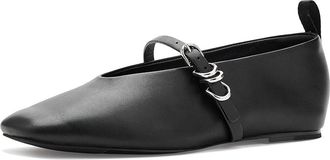 Rag & Bone Spire Mary Jane Womens Flat Shoes Black : EU 39.5 (US Womens 9.5) M, Synthetic
