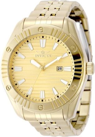Invicta Angel Quartz Gold Dial Ladies Watch 50387