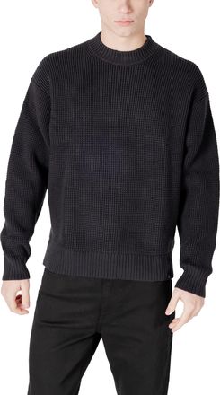 Calvin Klein Jeans Waffle Gebreide Ronde Hals Trui