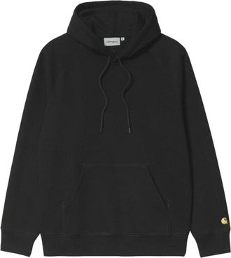 Carhartt Work in Progress Chase Fleece Hood Sweatshirt Black I033661-00F-XX