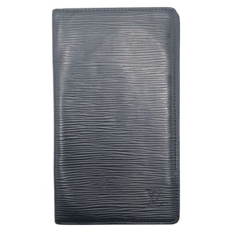 Louis Vuitton Epi Black Epi Leather Long Wallet (Bi-Fold) (Pre-Owned)