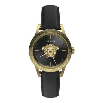 Versace Palazzo Empire Horloge - Heren - Accessoires - Zwart - Maat: ONE Size