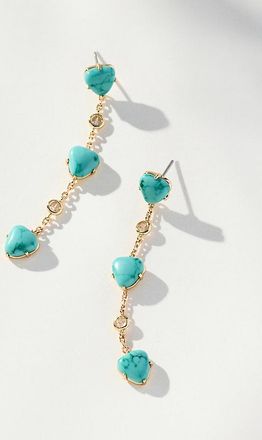 Ettika Turquoise Solstice Dangle Earrings