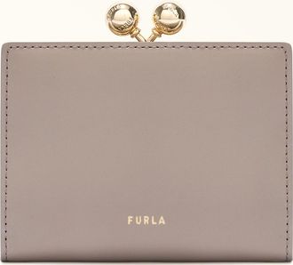 Furla Dots Porta Monete S Linen Pelle Di Vitello Sidney Donna