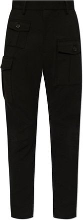 Dsquared2 Mid-rise Tapered Cargo Trousers