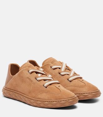 Jimmy Choo London Diamond Light Flex suede sneakers